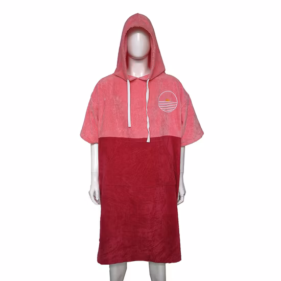 OEM 공장 맞춤형 방수 로브 판초 변경 따뜻한 카모 비치 서핑 유지